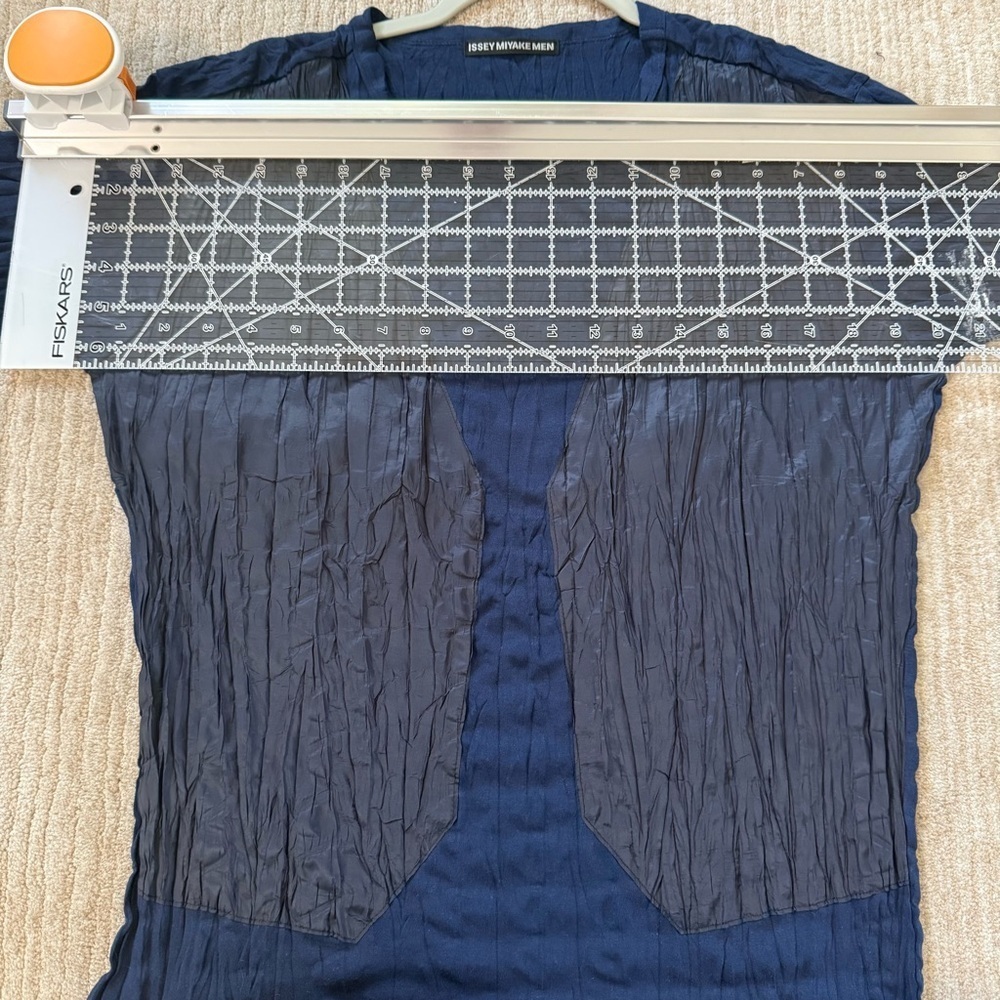 Issey Miyake Men 2017aw T-shirt Pleats Aperture Vest Style Size: 1 / Small - Picture 7 of 7